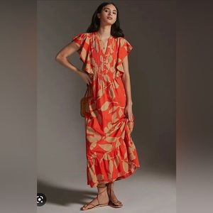 Anthropologie Maeve Cassandra Maxi